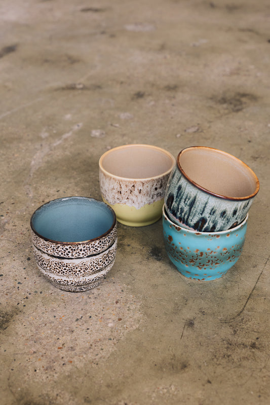 70s ceramics: café cup