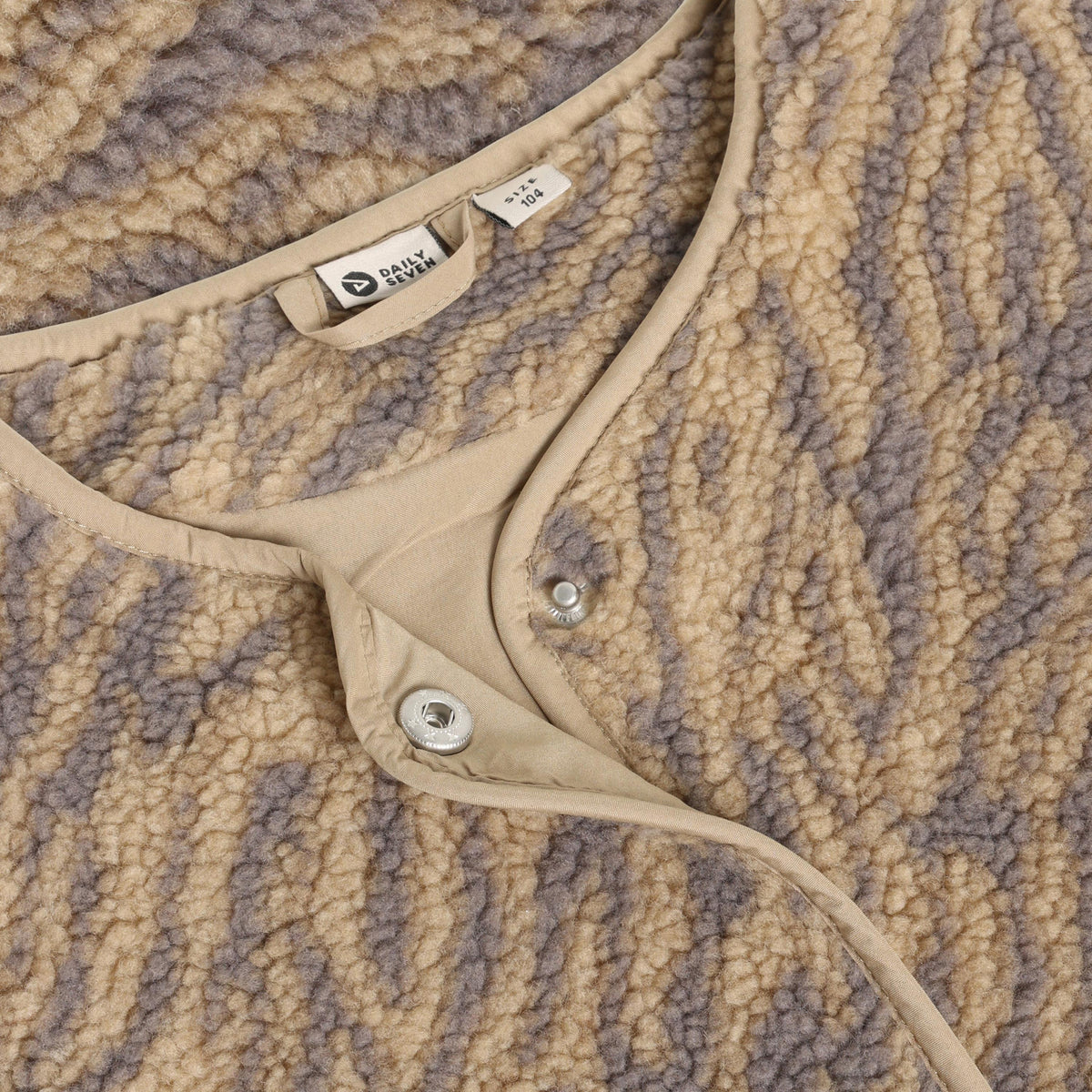 Teddy Gilet Animal