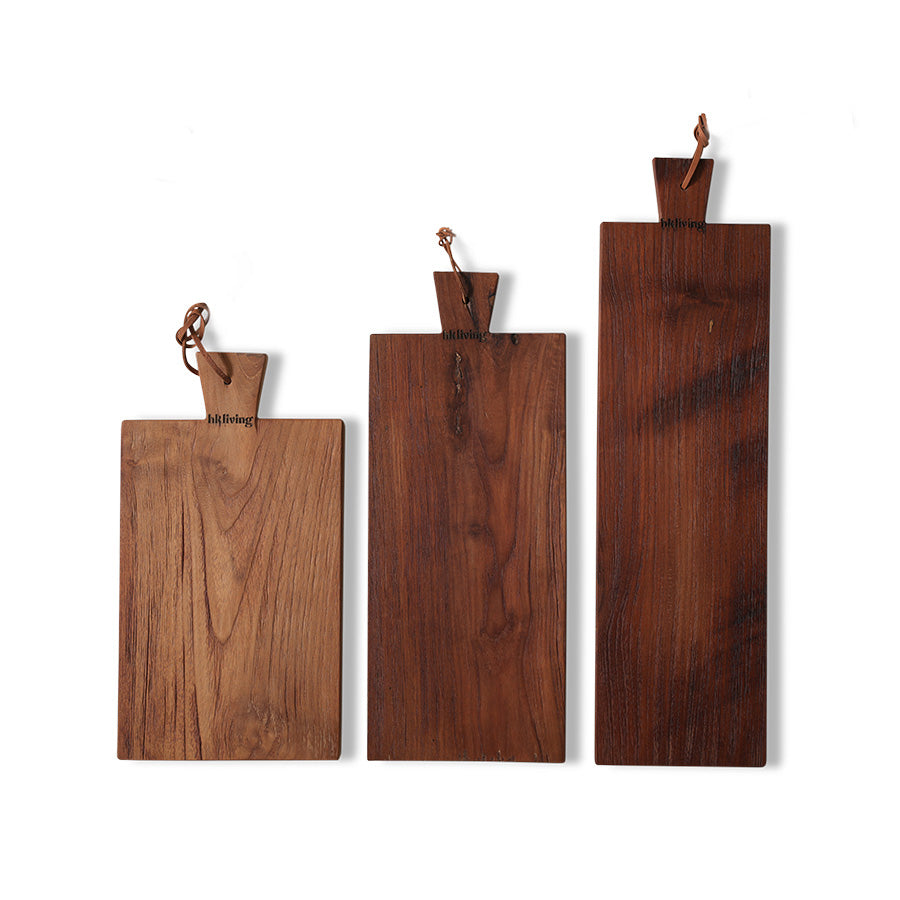 Bread board teak (set of 3)