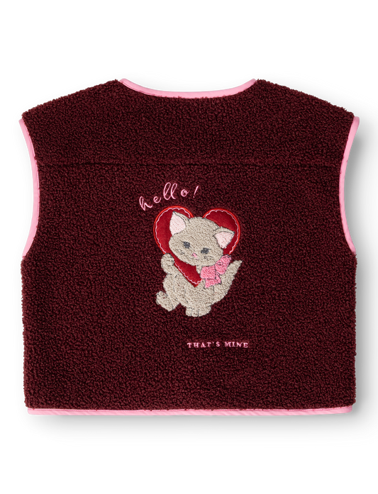 Jordan vest (Burgundy)