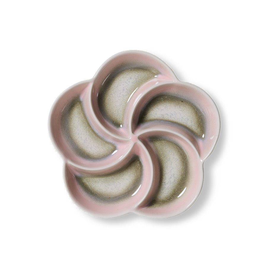 70s ceramics: snack tray, muse