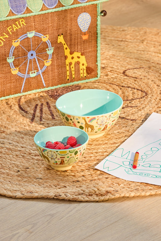 Melamine Kom – Mint Fun Fair – 300 ml