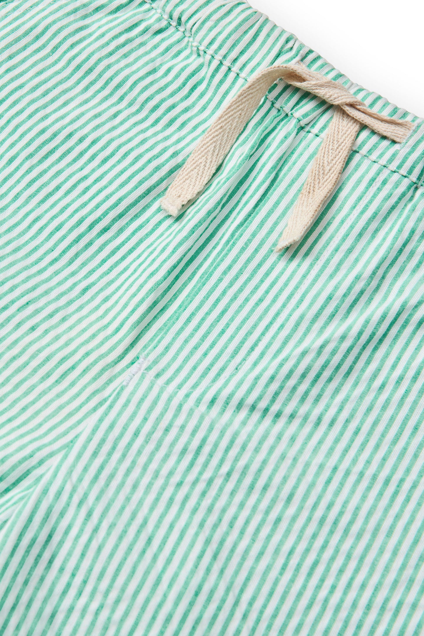 Seersucker Shorts met Koord