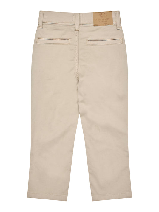 Zijdezachte Twill Chino’s Slim – met Stretch