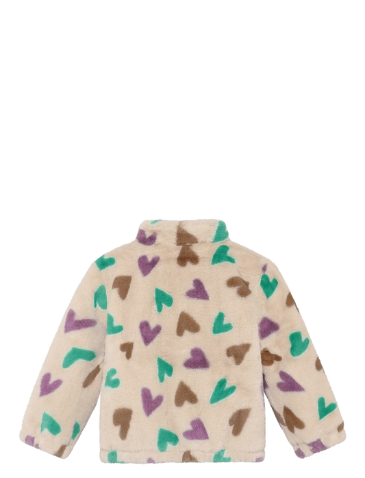 Teddy Jacket Hearts
