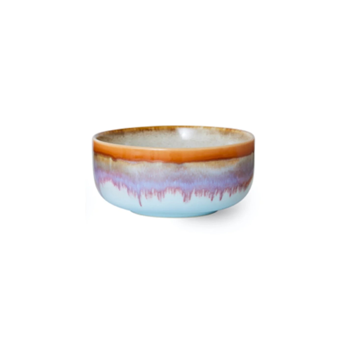 70s ceramics: dessert bowl, ash