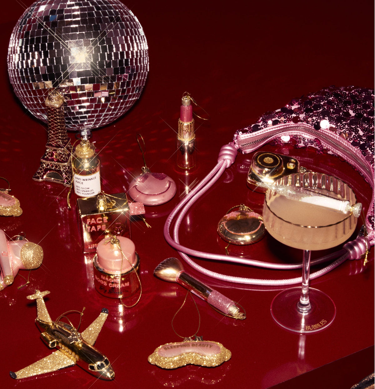 Vondels Kerstbal Fillerspuitje – Glas – 12 cm