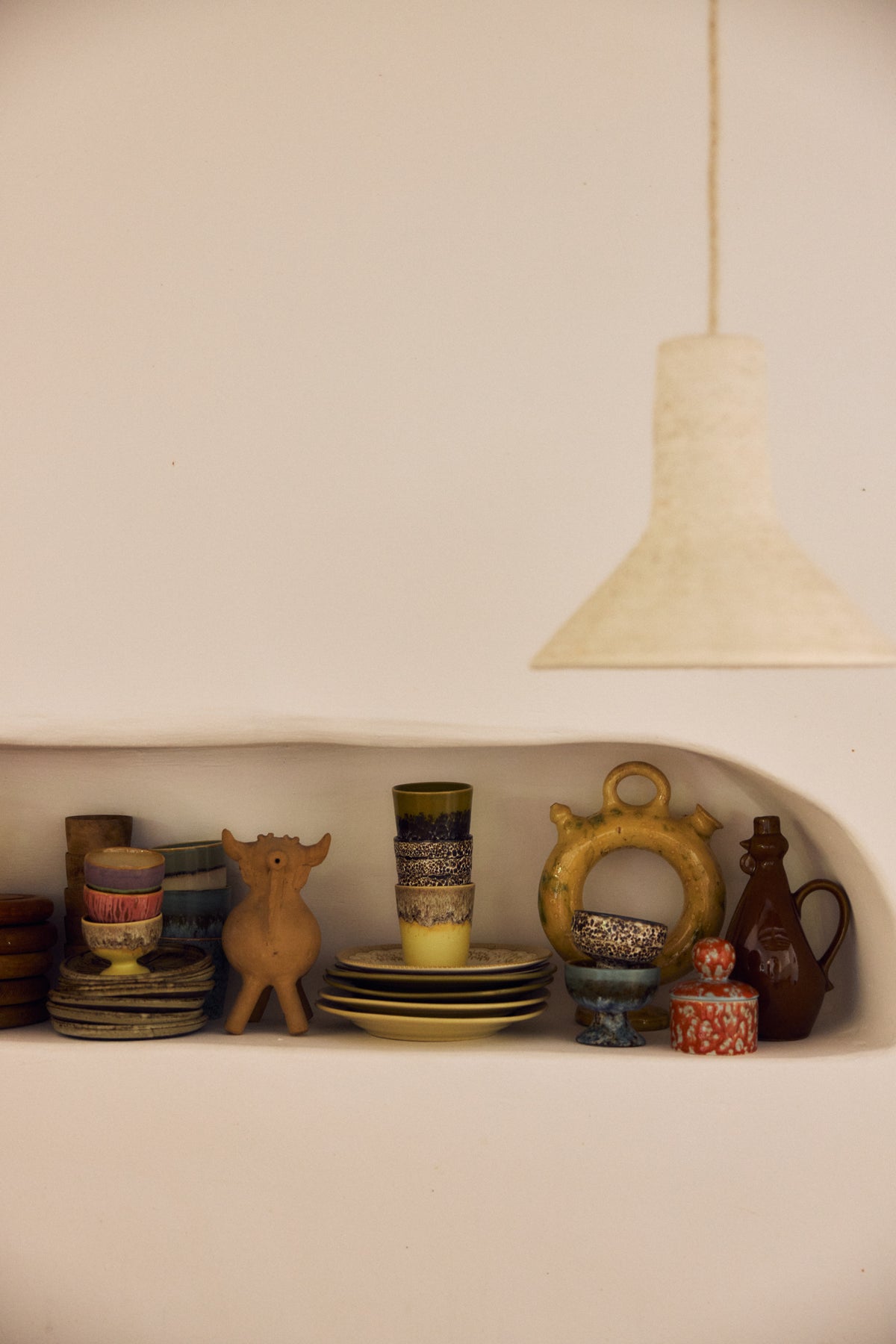 70s ceramics: coffee mug