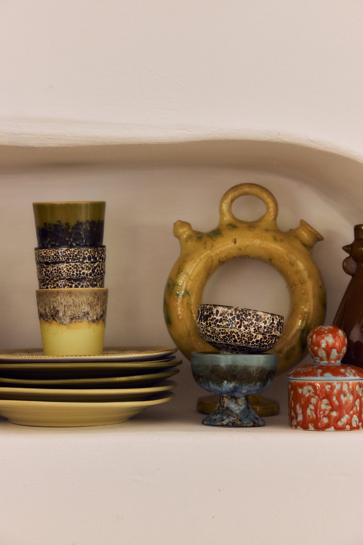 70s ceramics: medium coupe, agave