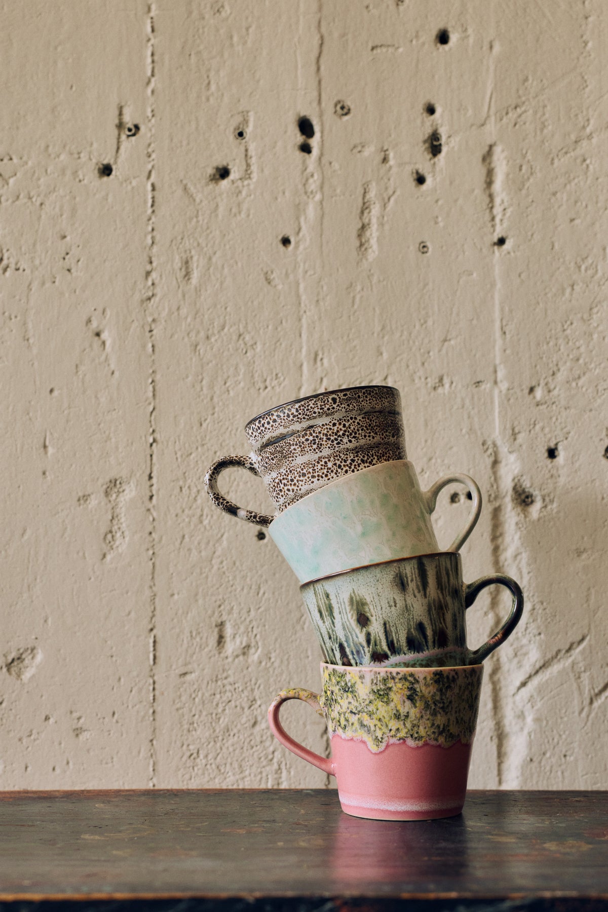 70s ceramics: cappuccino mug