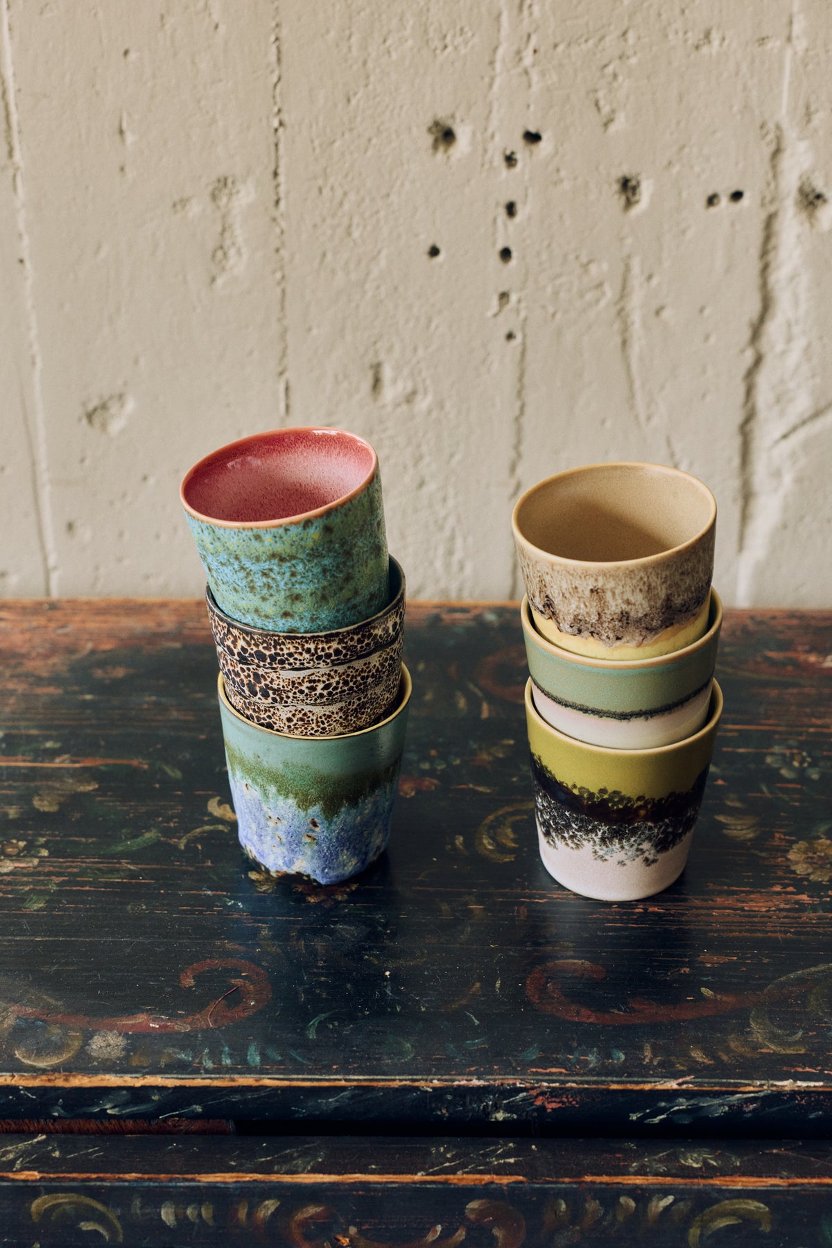 70s ceramics: coffee mug