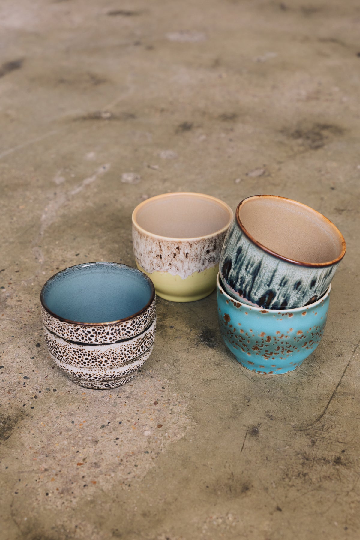 70s ceramics: café cup