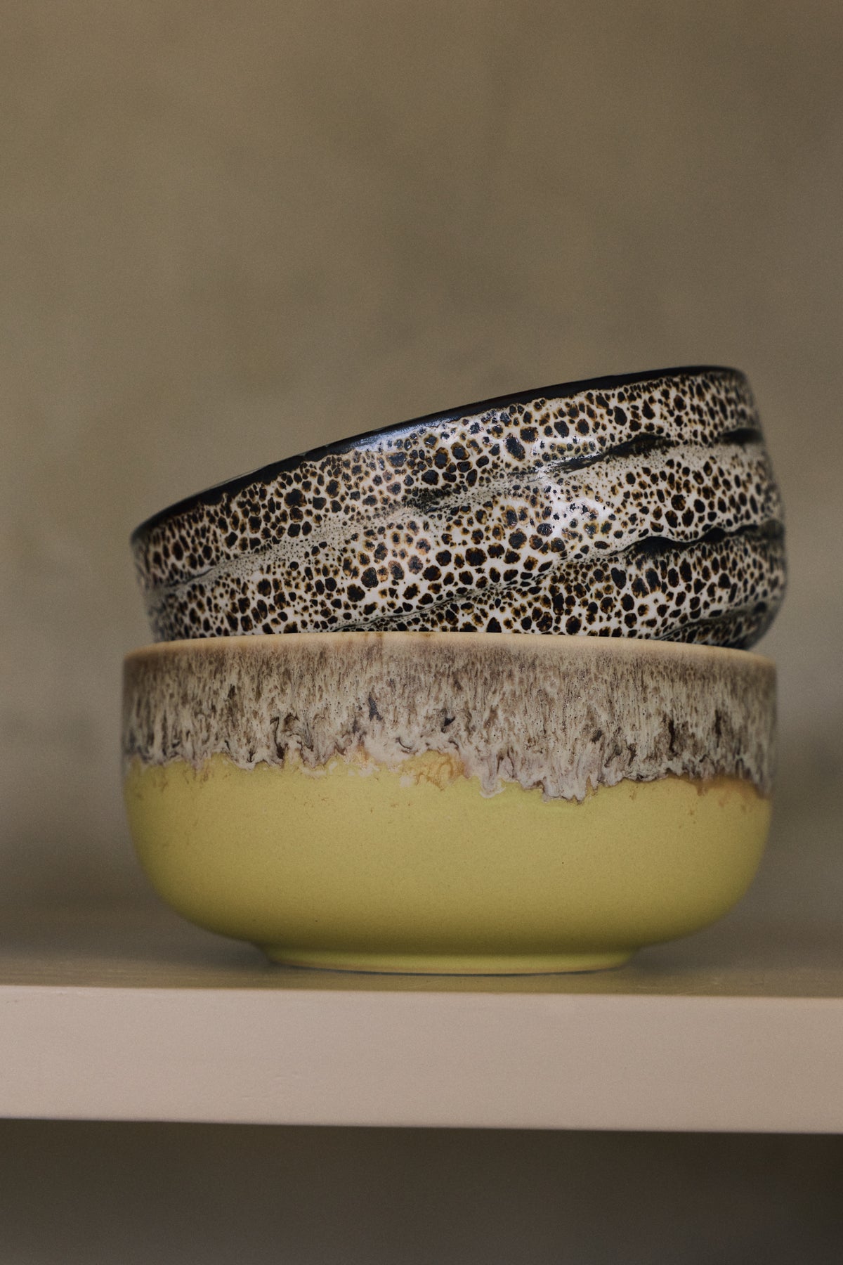 70s ceramics: dessert bowl