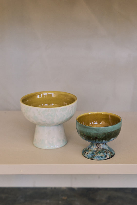 70s ceramics: medium coupe, agave