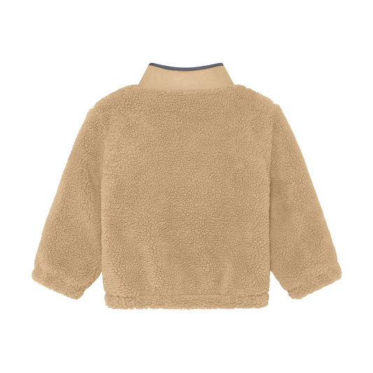Teddy Jacket Navy Patches
