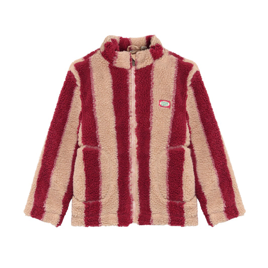 Teddy Jacket Striped