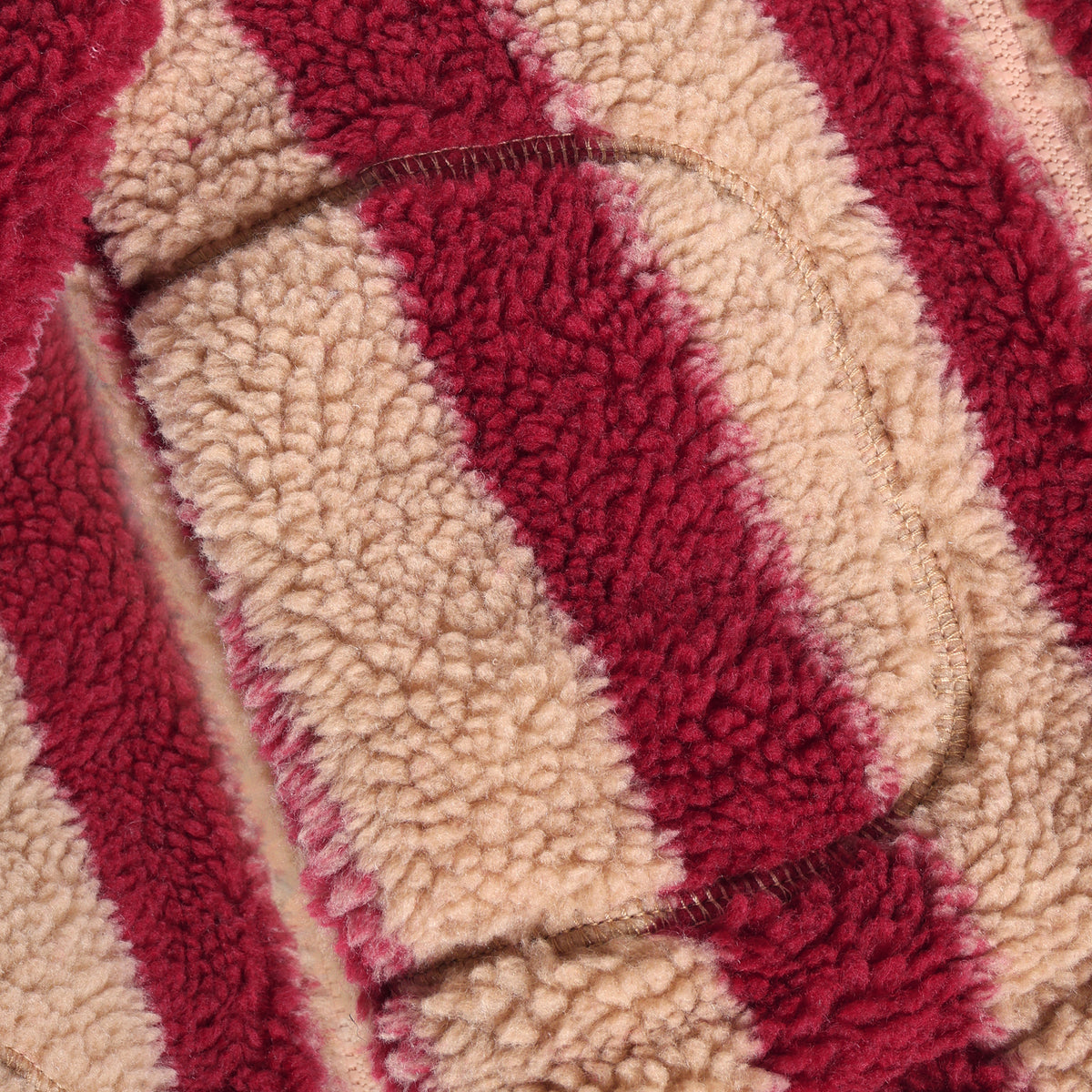 Teddy Jacket Striped