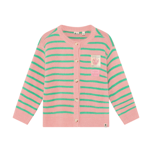 Knitwear Striped Cardigan