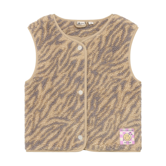 Teddy Gilet Animal