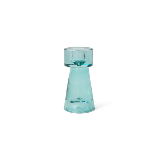 Arte candle holder small, ice blue