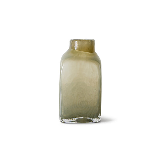 Atelier glass vase small, pale green