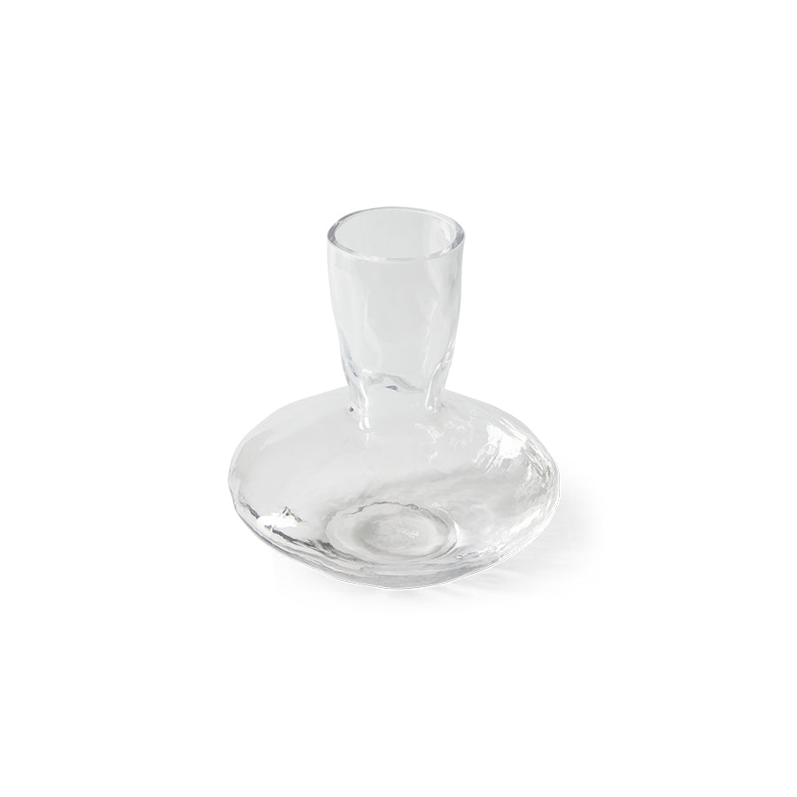 Carafe glass vase, clear