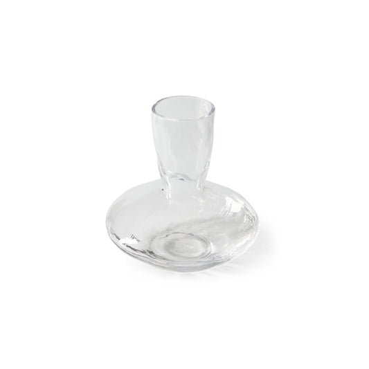 Carafe glass vase, clear