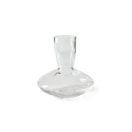 Carafe glass vase, clear