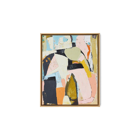 Framed artwork, "Colour Compliment" (43x53cm)