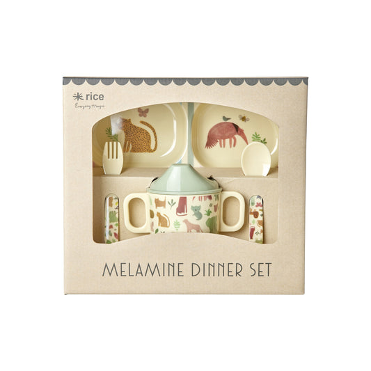 Baby Dinnerset – Sweet Jungle – 6-delig
