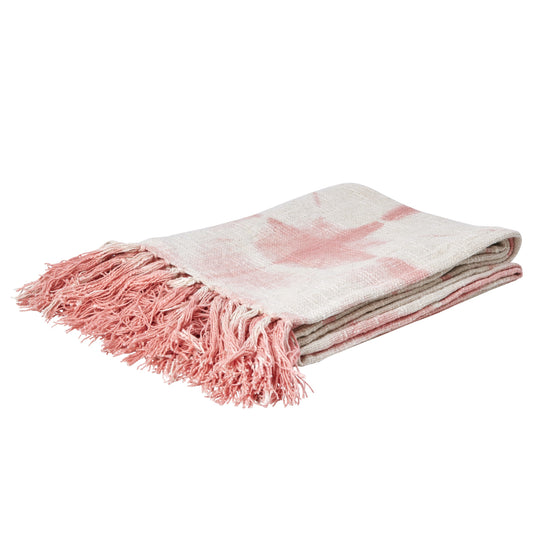 Tie-Dye Plaid – Soft Pink – Katoen