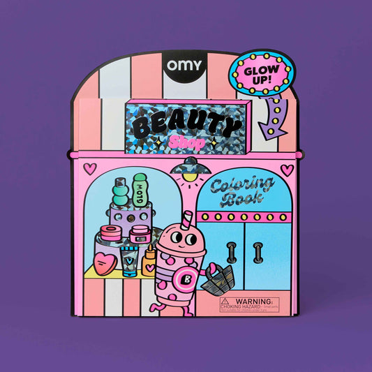 OMY Coloring Boutique kleurboek – Beauty Shop