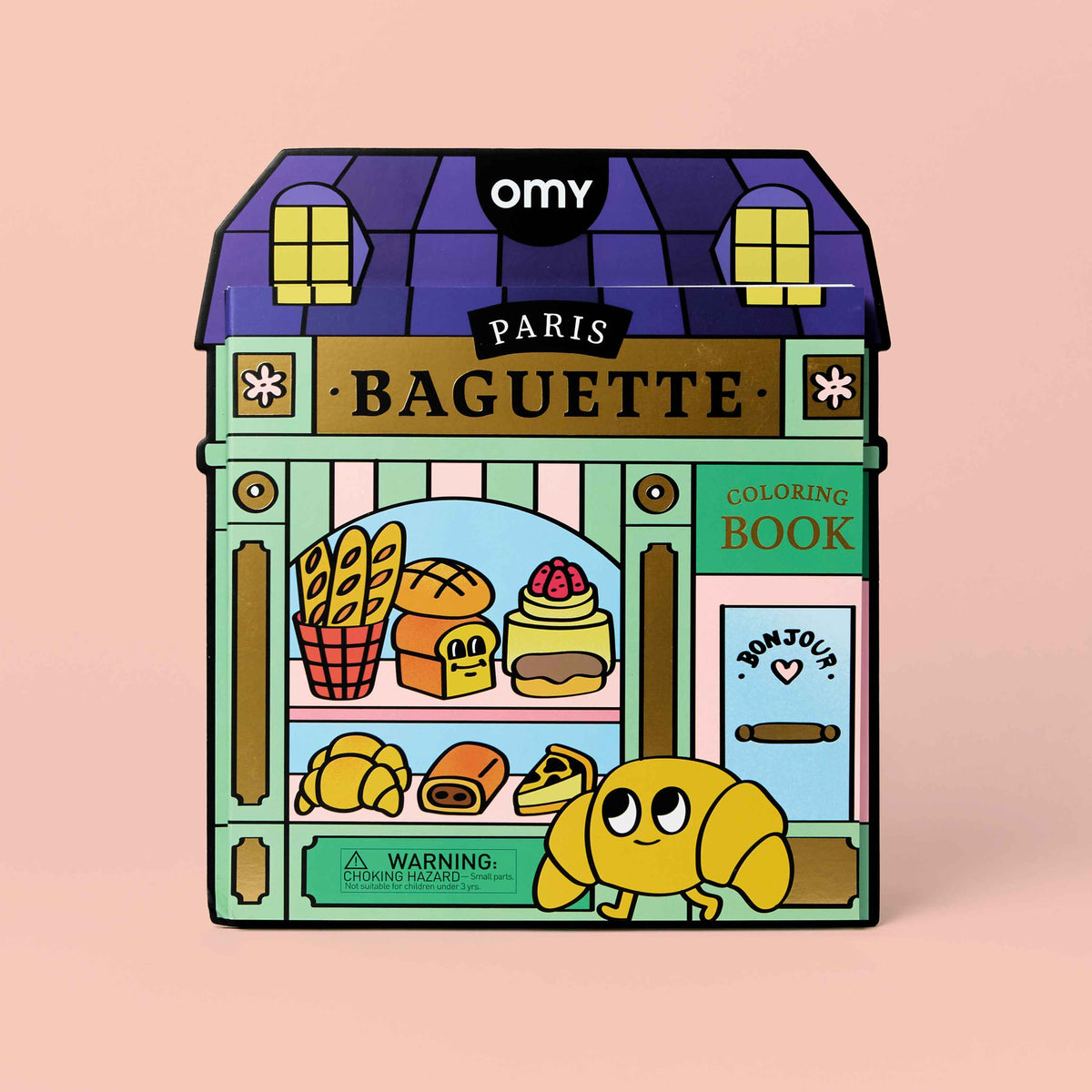 OMY Coloring Boutique kleurboek – French Baguette