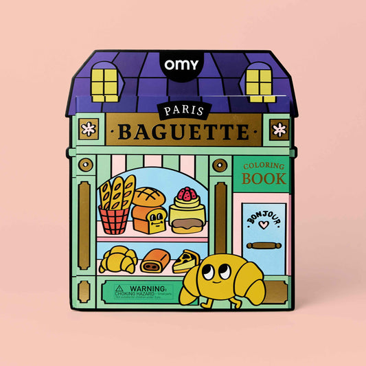 OMY Coloring Boutique kleurboek – French Baguette