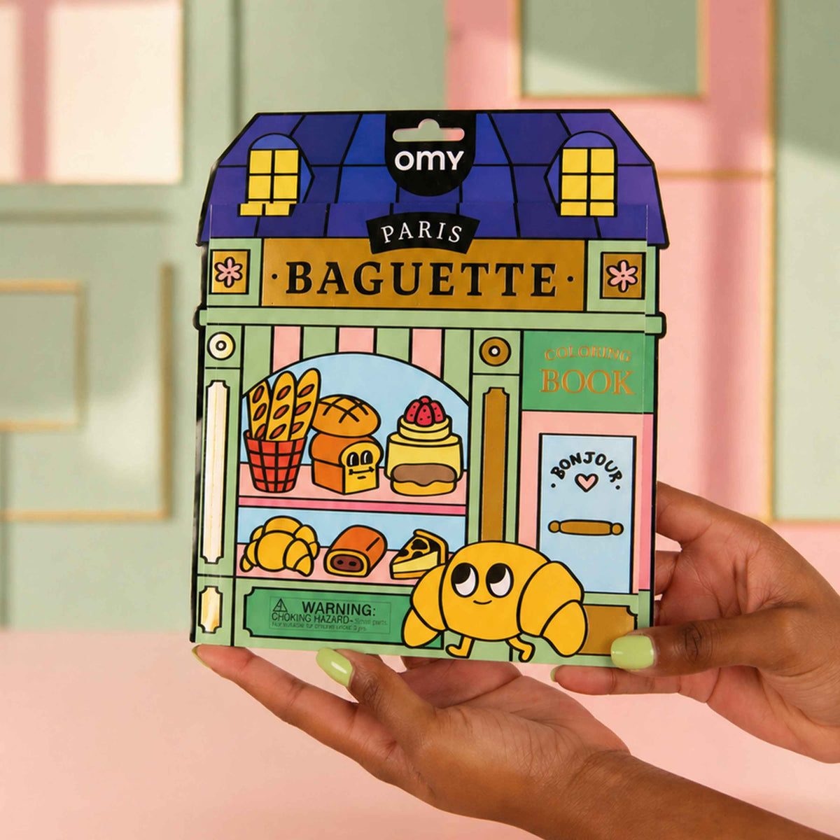 OMY Coloring Boutique kleurboek – French Baguette