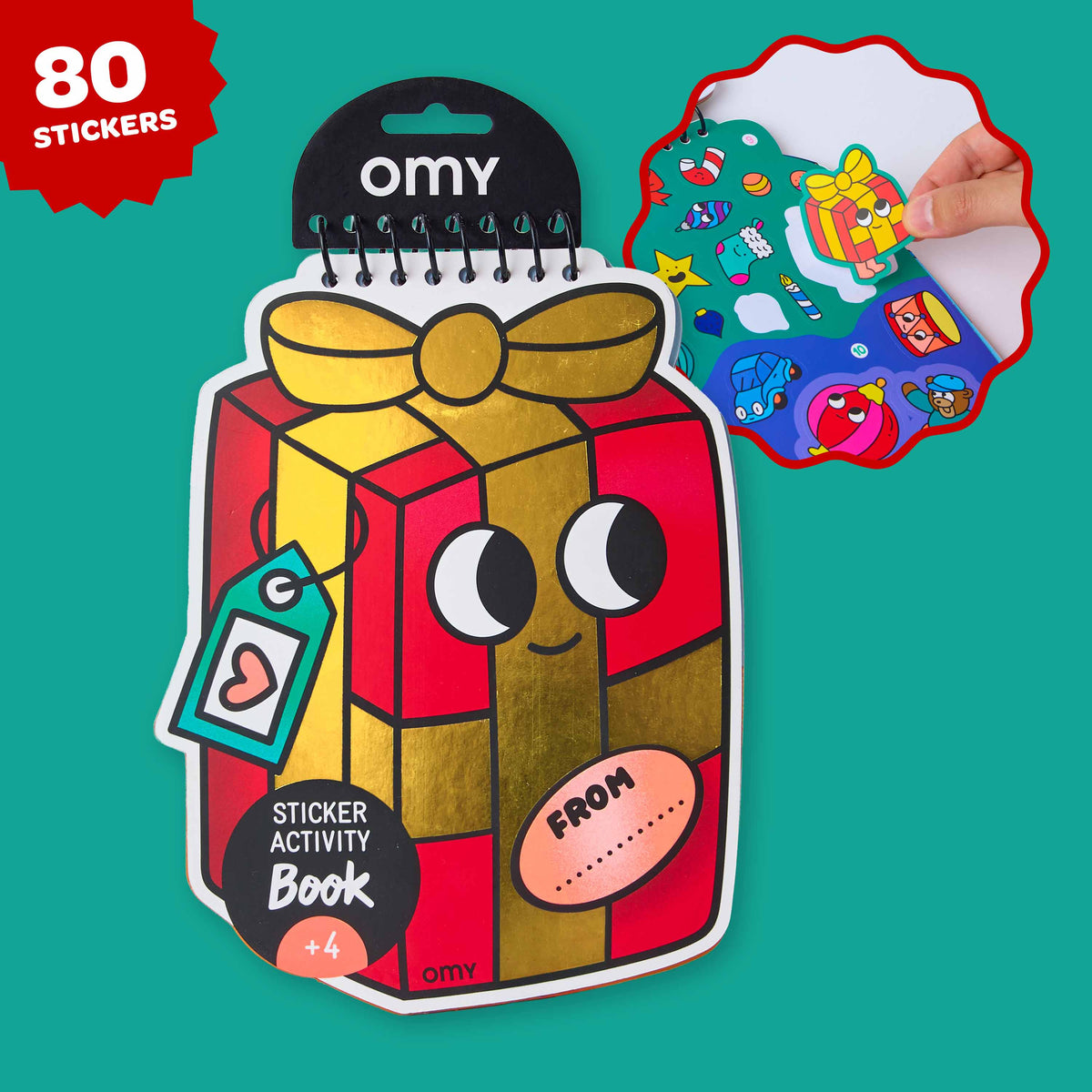 OMY Stickeractiviteitenboekje – Kerst