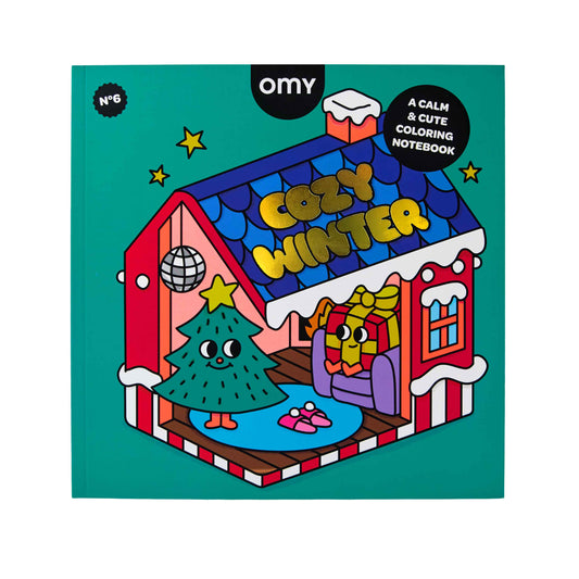 OMY Cozy Art kleurboek – Kerst