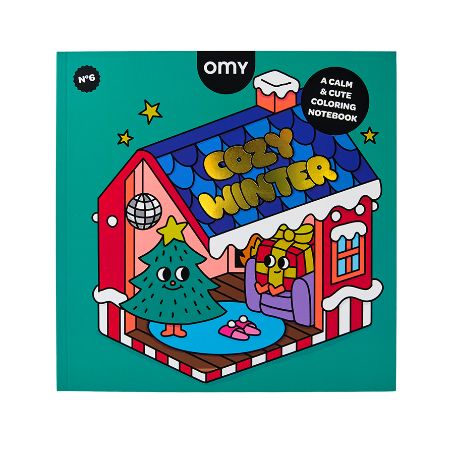 OMY Cozy Art kleurboek – Kerst