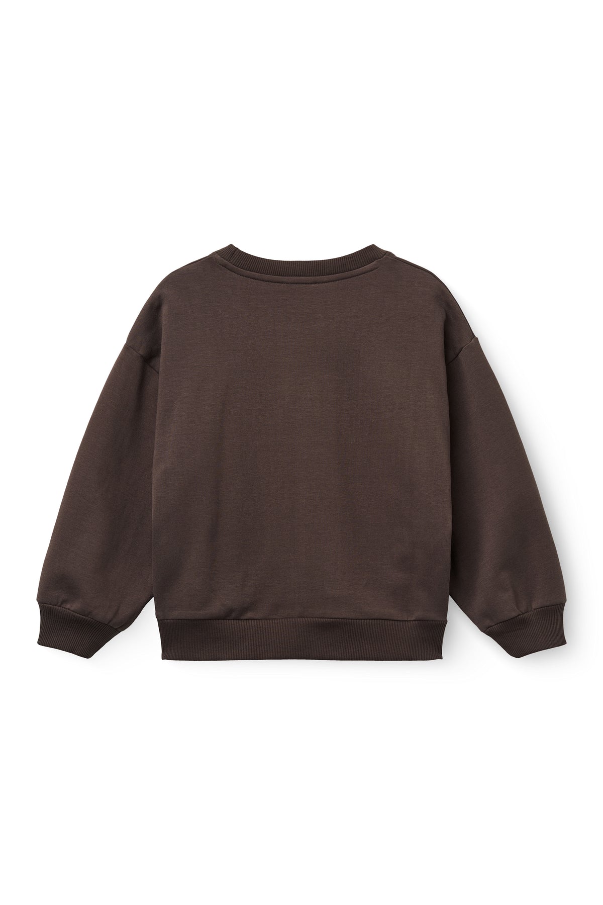 Classic Sweatshirt - In bruin en blauw