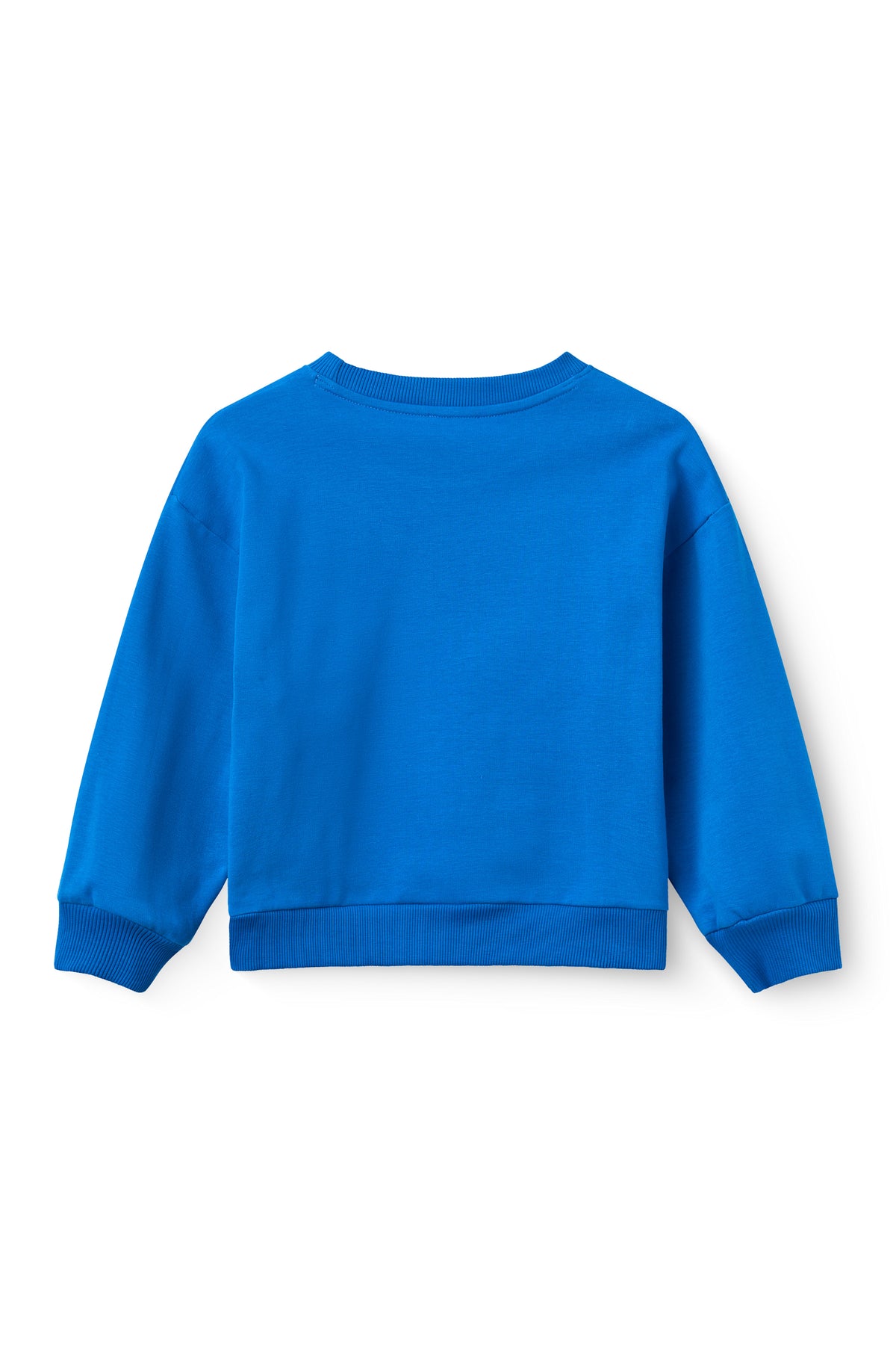 Classic Sweatshirt - In bruin en blauw