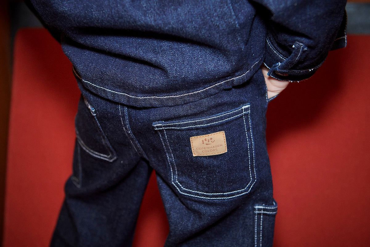 Denim Cargobroek Raw Denim