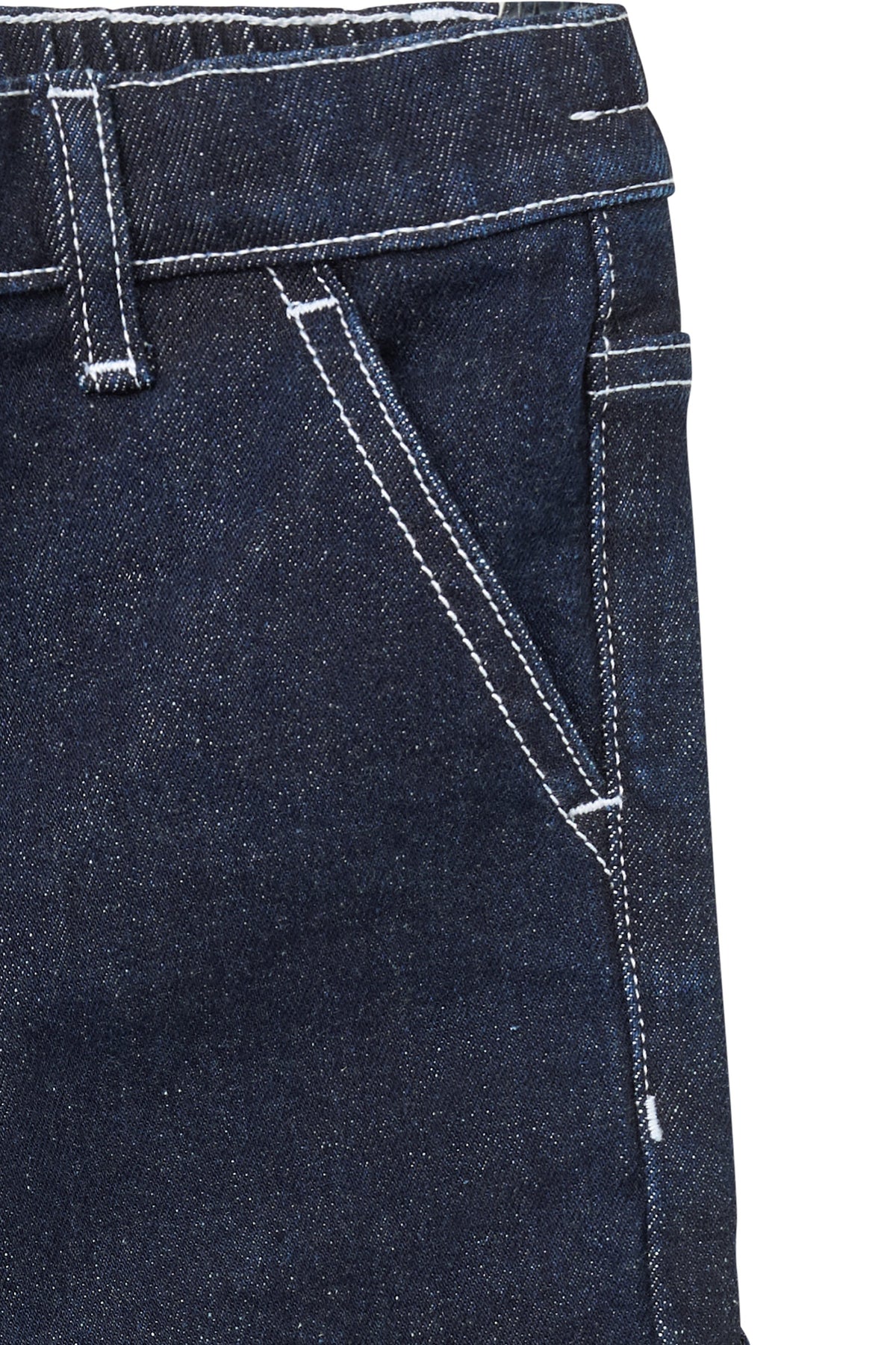 Denim Cargobroek Raw Denim