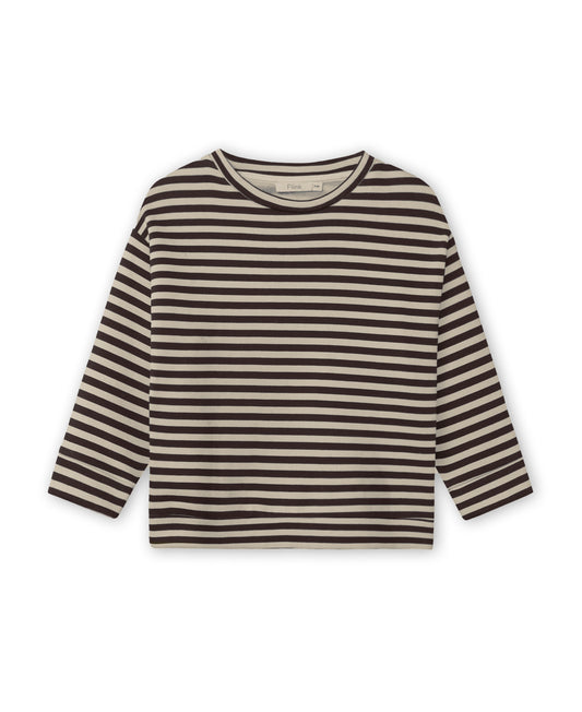 Alvin LS Stripe Sweatshirt – Taupe