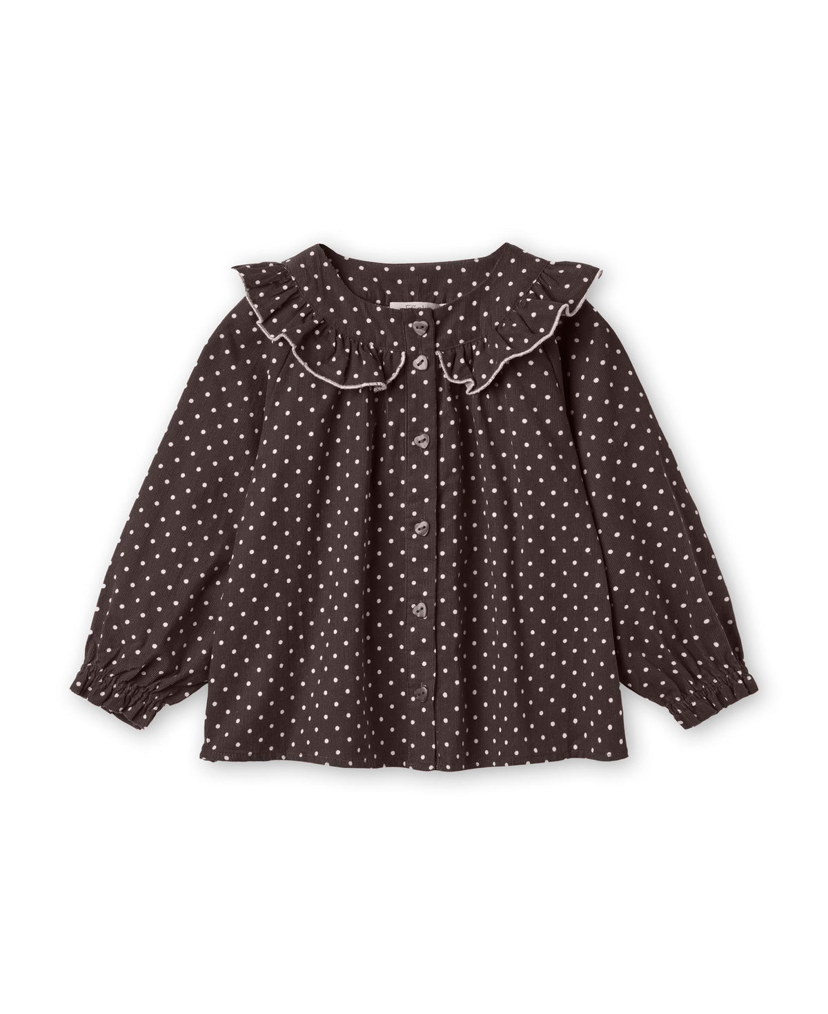 Dolly Dot Blouse – Coffee Bean Dot