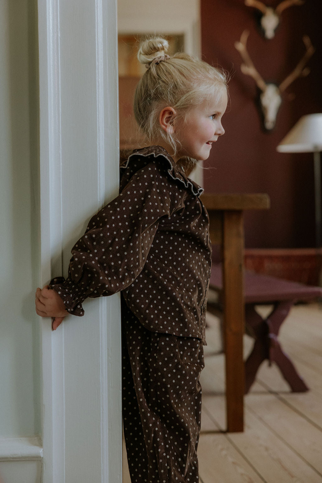 Dolly Dot Pant – Coffee Bean Dot