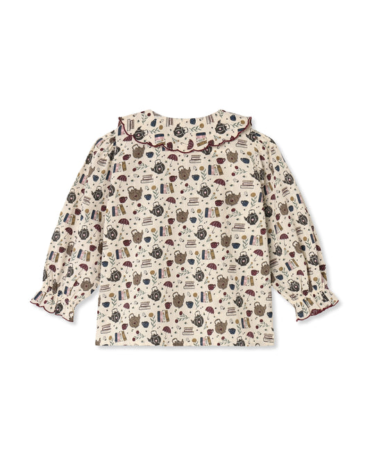 Cosy LS Blouse – Sandshell