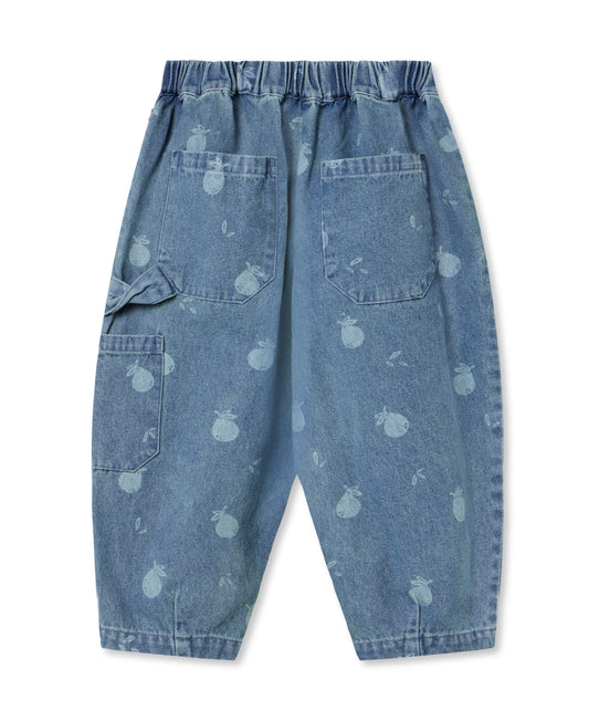 Don Denim Cargo Pant – Blauw