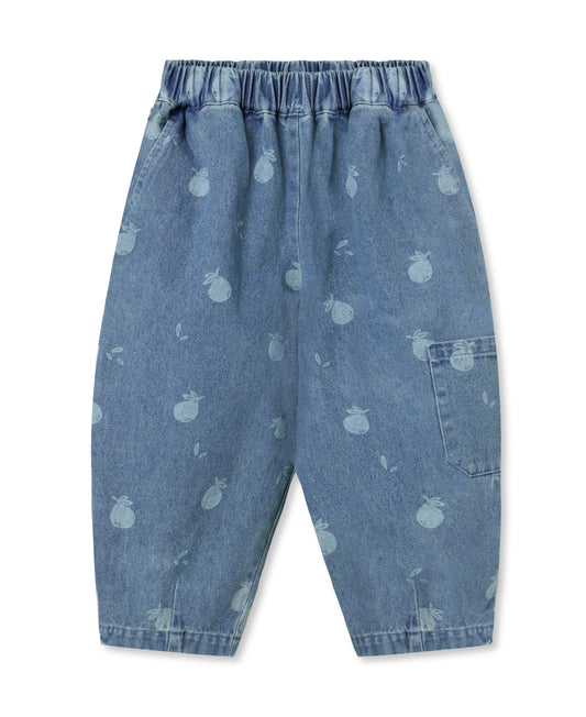 Don Denim Cargo Pant – Blauw
