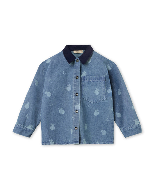 Don Denim Shirt – Blauw