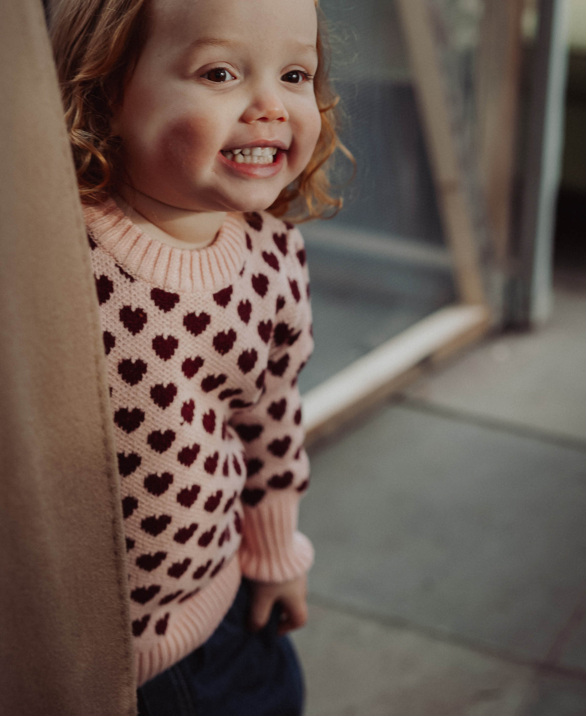 Janie Cashmere Heart Pullover